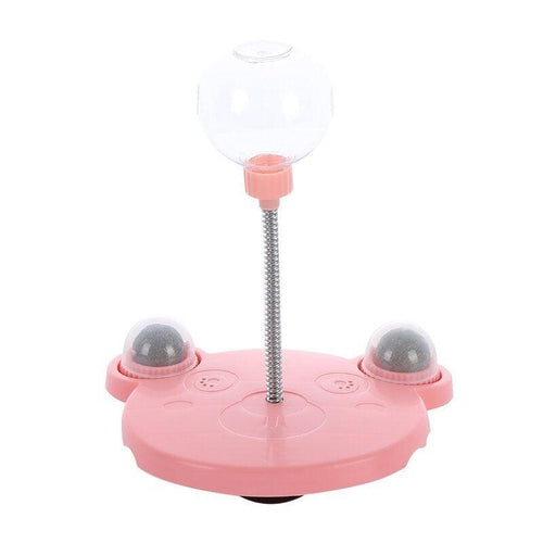 Pet Feeder Cat Toy Pets Leaking Food Ball Self-Playing Tumbler Funny