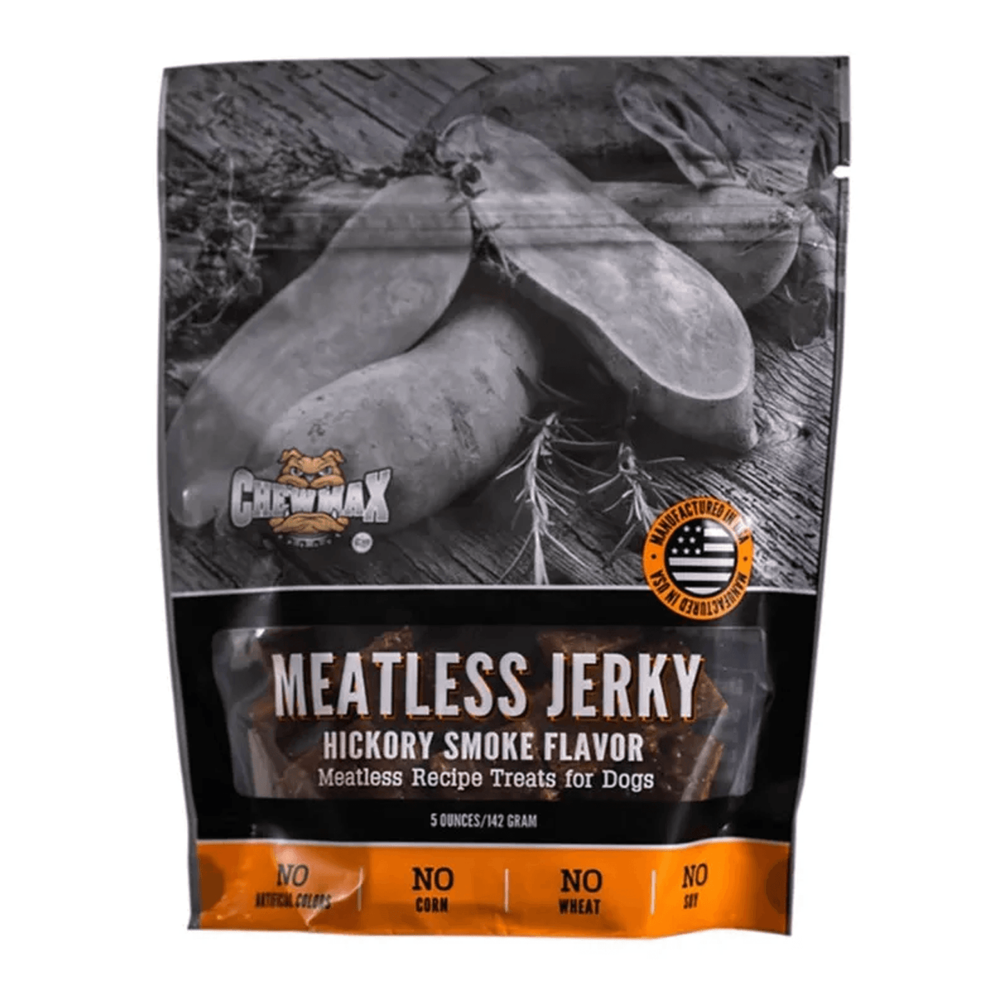 Meatless Jerky Treats for Dogs - Plant-Based Sweet Potato Delight