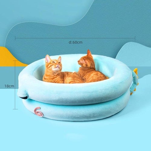 Winter Cozy Cat And Dog Bed - Ultimate Comfort For Your Furry Friend