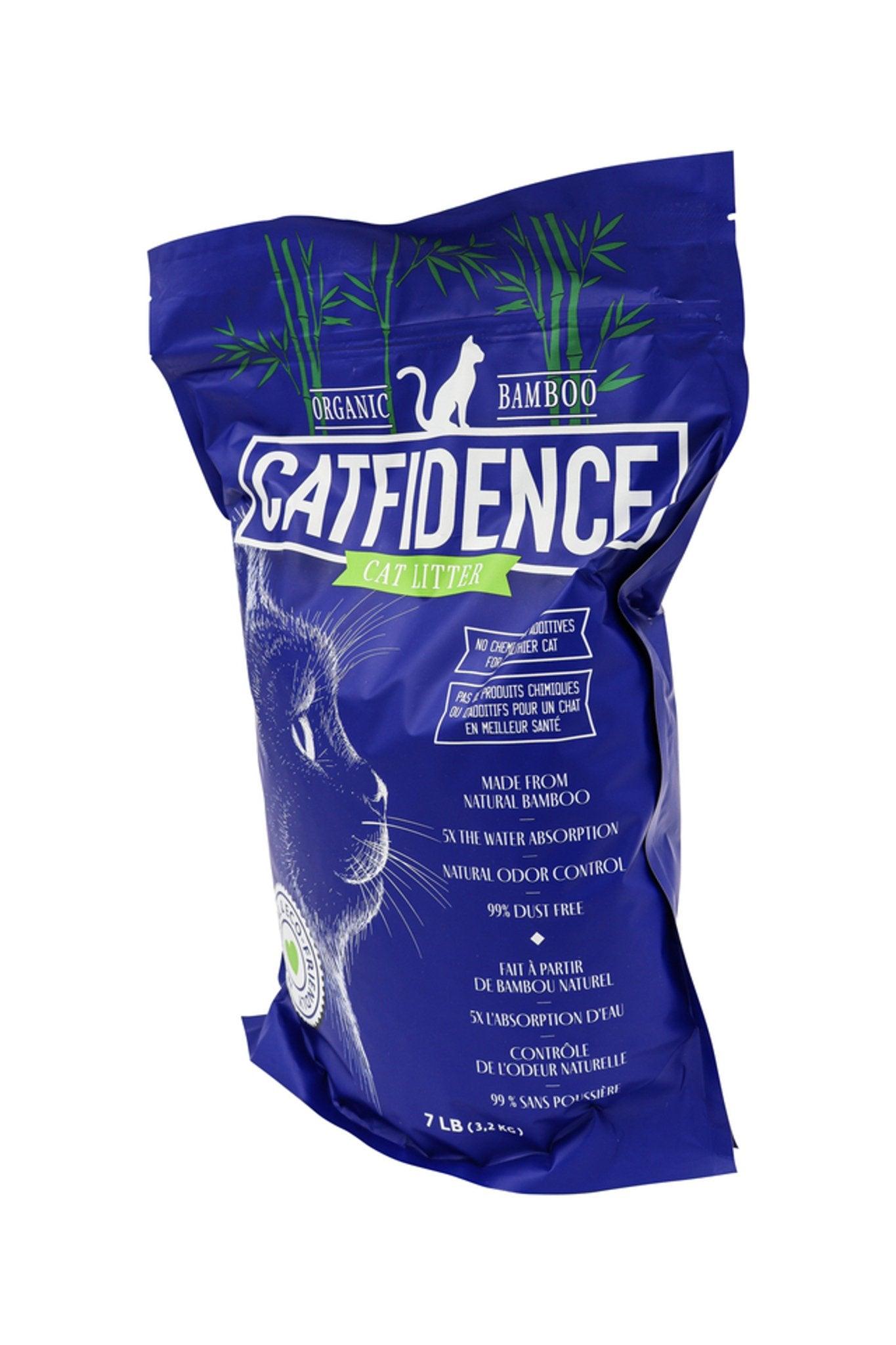 Catfidence 100% Organic Bamboo Cat Litter - 7 lb Bag