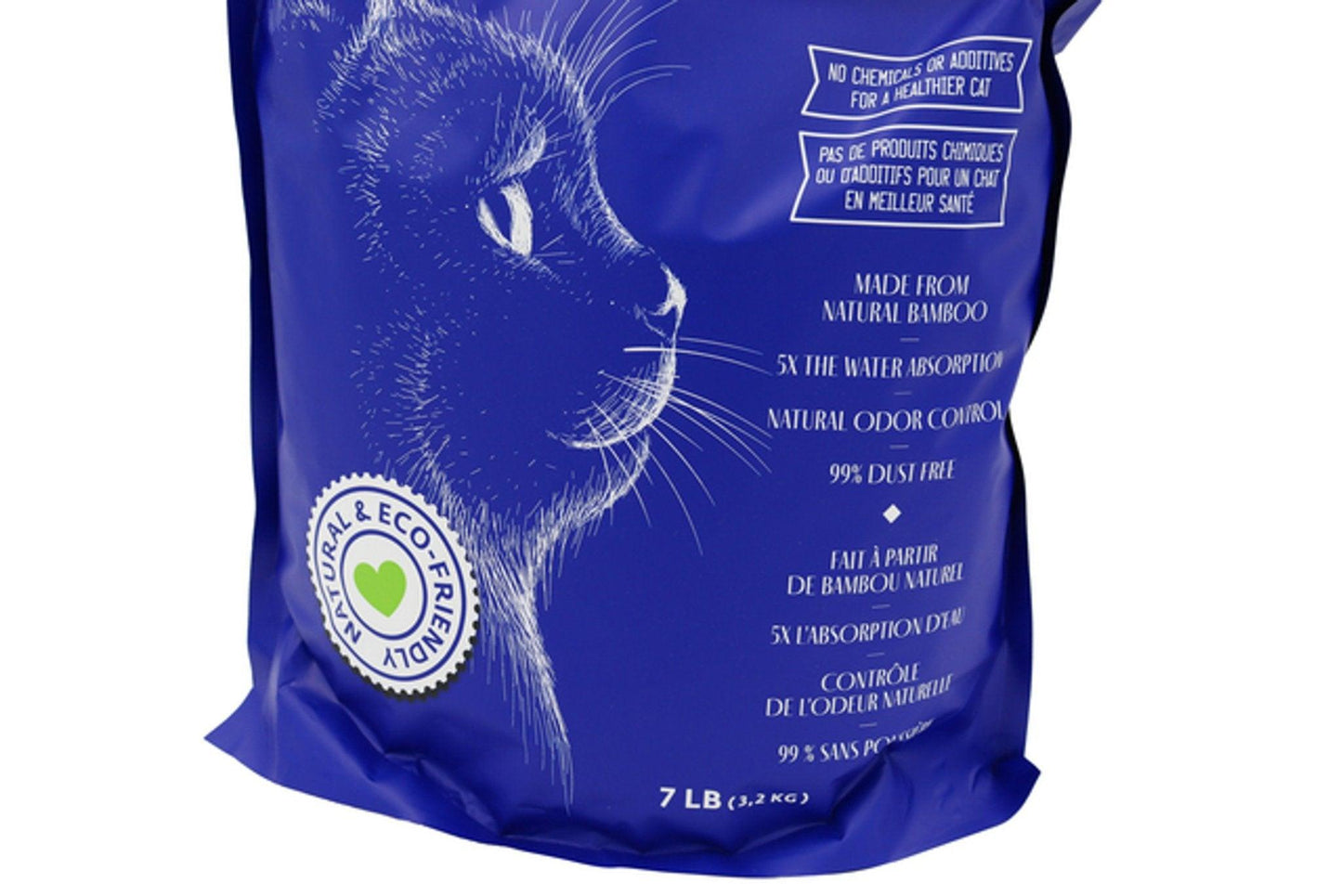 Catfidence 100% Organic Bamboo Cat Litter - 7 lb Bag