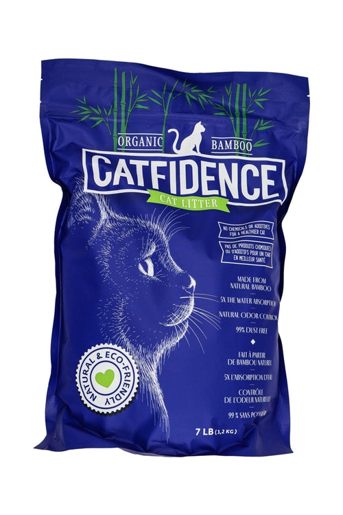 Catfidence 100% Organic Bamboo Cat Litter - 7 lb Bag
