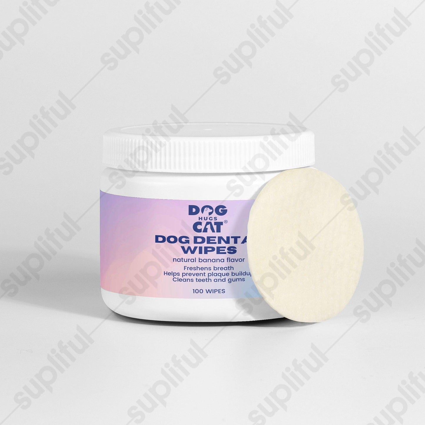 Dog Hugs Cat - Dog Dental Wipes