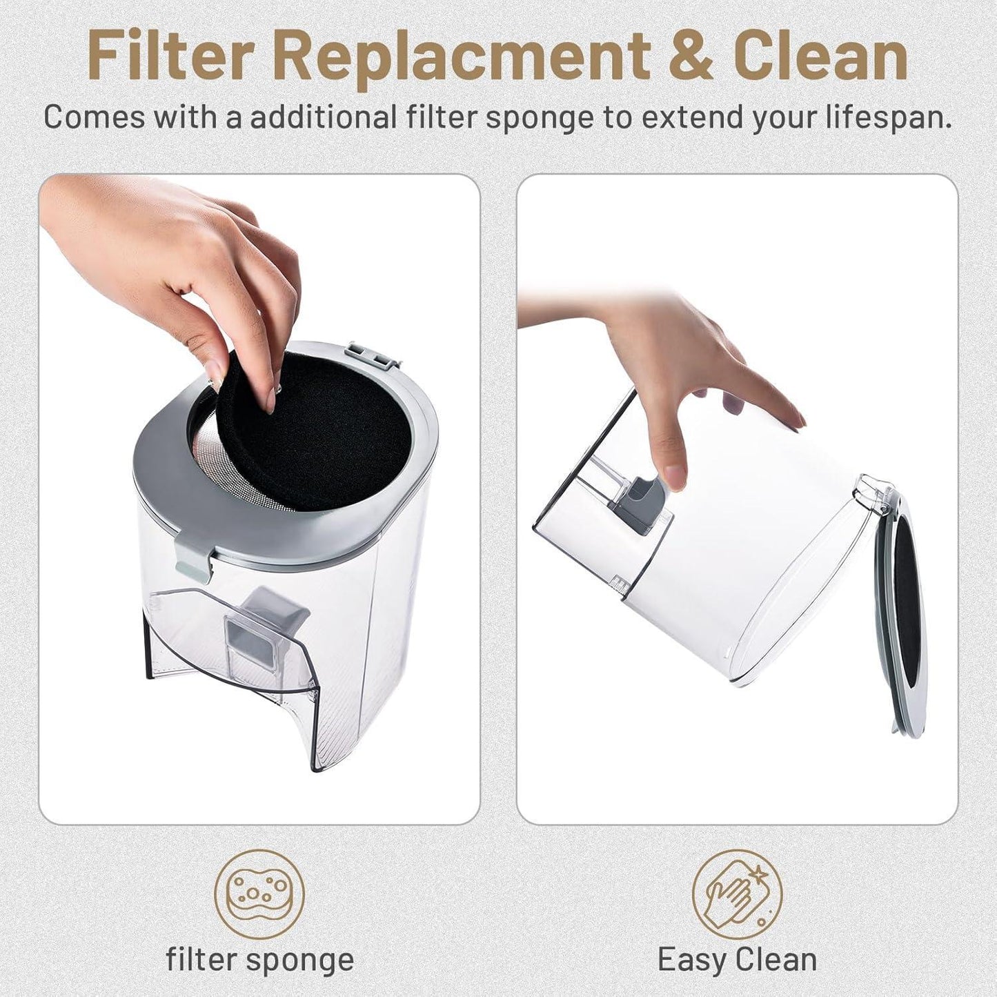 Dog Grooming Kit Pet Hair Cleaning Low Noise Vacuum Cleaner And